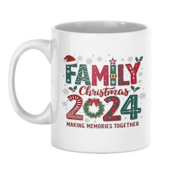 Family Christmas 2024 Christmas Mugs, Christmas Coffee Mugs 11oz