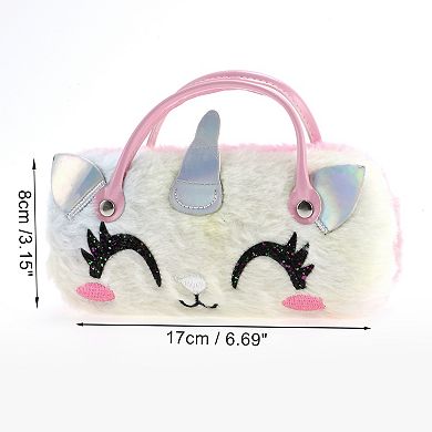 Cartoon Eyeglasses Case 6.69"x3.15"x2.17" Assorted Color 1 Pc