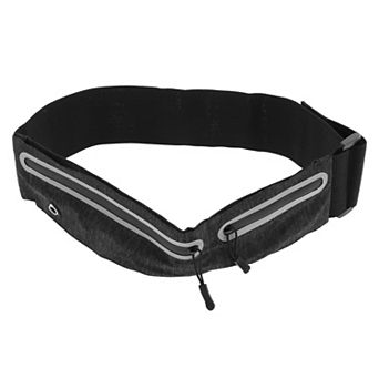 1 pc Double Pocket Running Waist Pack with Magic Tapes for Hiking Gym