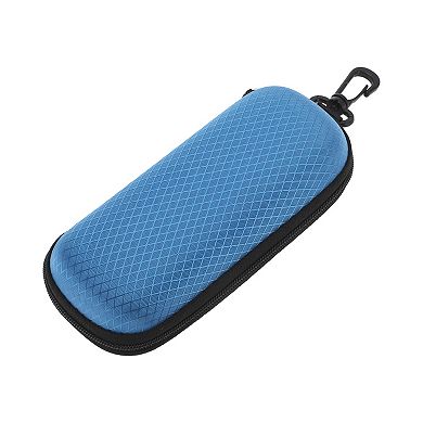 Grid Style Eyeglasses Case Lightweight Eyeglasses Storage 6.29"x2.76"x1.77"