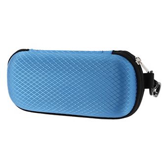 Grid Style Eyeglasses Case Lightweight Eyeglasses Storage 6.29"x2.76"x1.77"