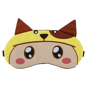 Soft Cartoon Chicken Eyes Sleep Mask Yellow Eye Shade Cover for Rest for Travel