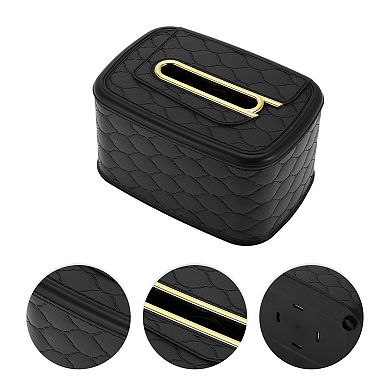 1 Pc Tissue Box Cover with Spring for Bedroom Table