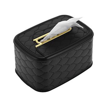 1 pc Tissue Box Cover with Spring for Bedroom Table