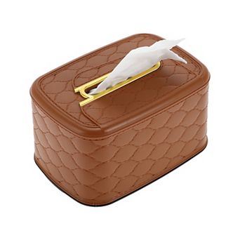 1 pc Tissue Box Cover with Spring for Bedroom Table