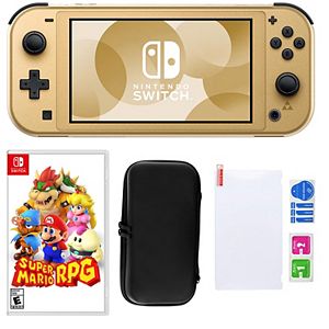 Nintendo Switch Lite Hyrule Console with Zelda Tears of the