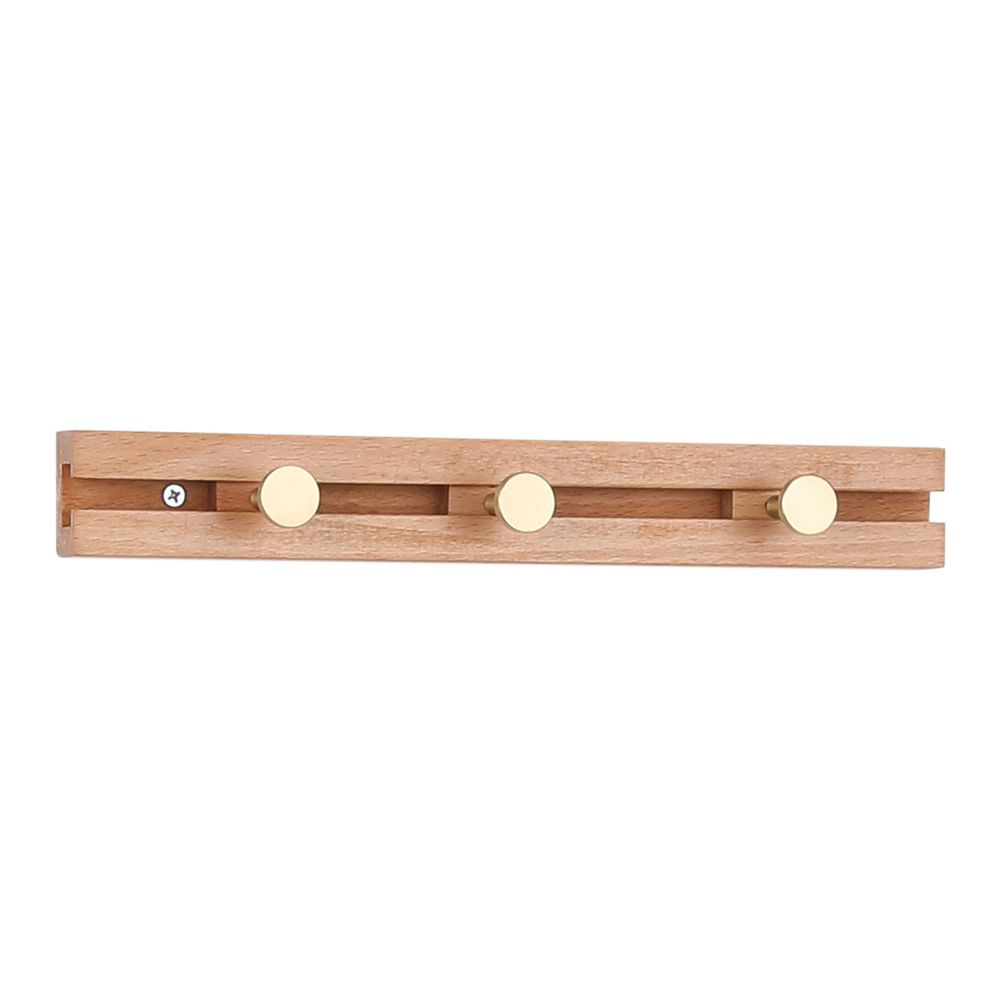 1 Pack Coat Rack Wall Mount, Wood Coat Hook, Hat Rack, Wall Hooks for ...