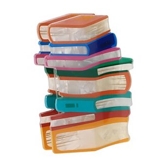 Book Hair Clip Strong Hold Firm Grip Hair Grip Clip Teacher Hair Accessories Stylish Decoration