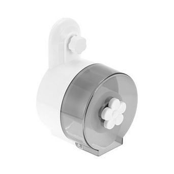 1 pc Durable Tissue Box Cover for Bedroom Table Grey White