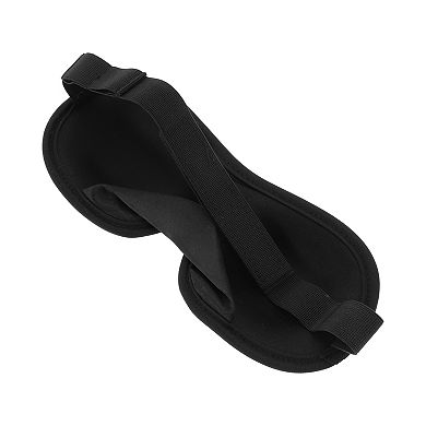 Soft Mesh Style 3D Sleep Mask Black 3D Eye Shade Cover for Rest for Nap 1 Set