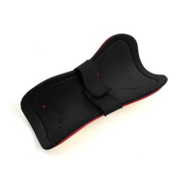 2 Pcs Kids Football Shin Pads Soccer Guards Sports Leg Protector Protective Gear Red