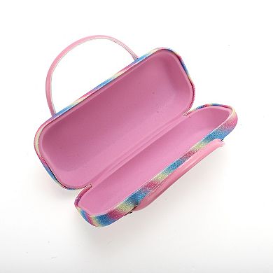 Eyeglasses Case 6.29"x2.76"x1.97" Assorted Color 1 Pc