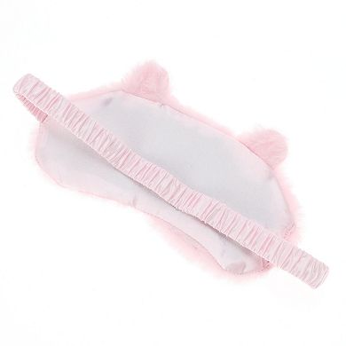 Soft Pig Eyes Sleep Mask Pink Eye Shade Cover for Rest for Travel for Nap 1 Pc