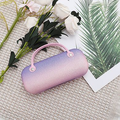 Eyeglasses Case 6.29"x2.76"x1.97" Violet 1 Pc