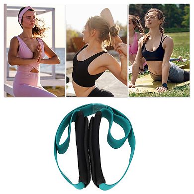 Durable 8-Shaped Yoga Stretch Band for Stretching 23.62"x1.57" 1 Pc