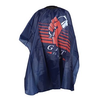 Hair Clipper Pattern Hairdressing Cape for Styling 62.99"x55.12" Dark Blue 1 pc