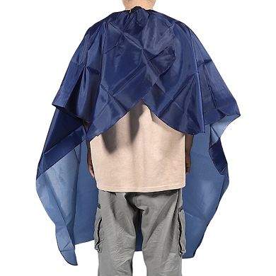 Hair Clipper Pattern Hairdressing Cape for Styling 62.99"x55.12" Dark Blue 1 Pc