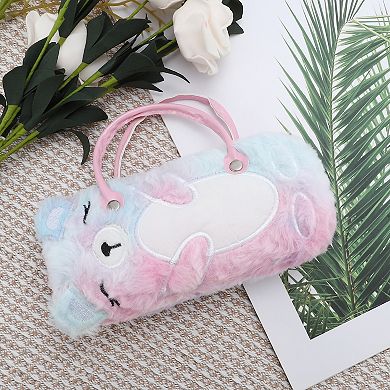 Cute Bears Eyeglasses Case 6.29"x2.76"x1.97" Assorted Color 1 Pc