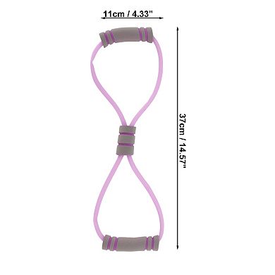 Durable 8-Shaped Yoga Stretch Band for Stretching 14.57"x4.33" 1 Pc