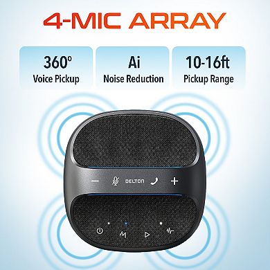 Delton C4700 Bluetooth Conference Speaker, 9-Hour Call Time (DSC4700-WR)