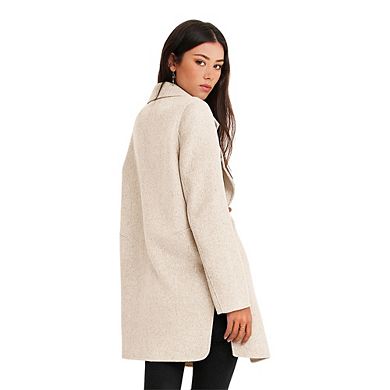 Ex-Boyfriend Wool Blend Oversized Jacket