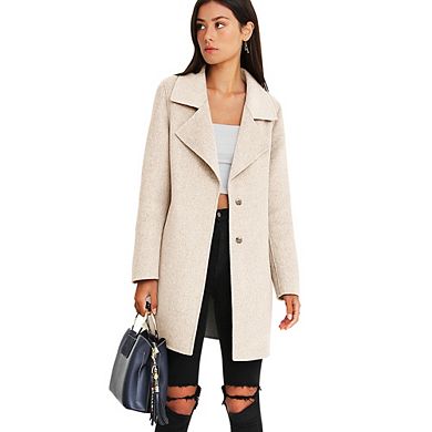 Ex-Boyfriend Wool Blend Oversized Jacket