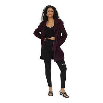 Ex-Boyfriend Wool Blend Oversized Jacket