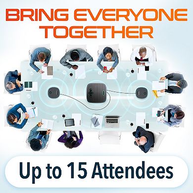 Delton C9270 Wireless Conference Speaker with 2 Mics (DSC9270S)