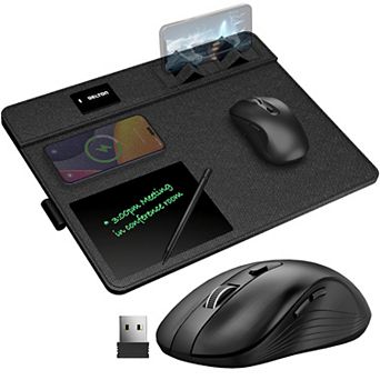 Delton D101 Optical Wireless Mouse with Charging Pad (DMMPADKIT101)