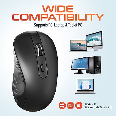 Delton D101 Optical Wireless Mouse with Charging Pad (DMMPADKIT101)
