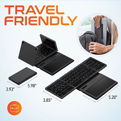 Delton F92 Wireless Keyboard with Large Touchpad (DKBF92)