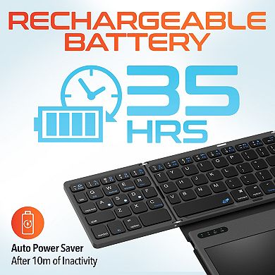 Delton F92 Wireless Keyboard with Large Touchpad (DKBF92)
