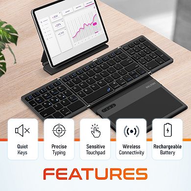 Delton F92 Wireless Keyboard with Large Touchpad (DKBF92)