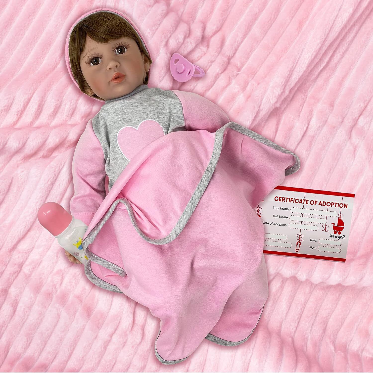 Детская кукла The New York Doll Collection 22 Inch Realistic Looking Baby Doll — фото 2