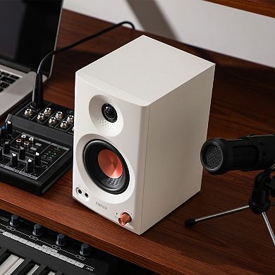 Edifier MR3 Powered Studio Monitor Speakers, Hi-Res Audio Certified Bluetooth V5.4 Active Bookshelf