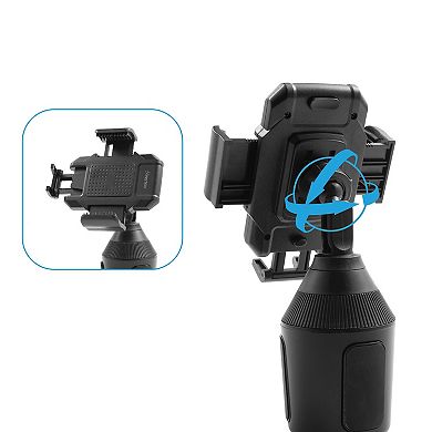 Universal Adjustable Car Phone Mount Cup Holder Cradle Stand For Cellphone