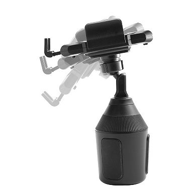 Universal Adjustable Car Phone Mount Cup Holder Cradle Stand For Cellphone