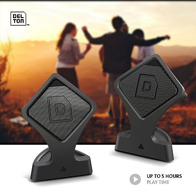 Delton Twin Bluetooth Speakers (DLSPKRTW)