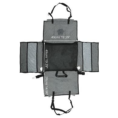 Durable Car Seat Cover for Pet Breathable Mesh 1 Pc