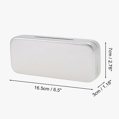 Square Eyeglasses Case Portable Eyeglasses Storage 6.5"x2.76"x1.18"
