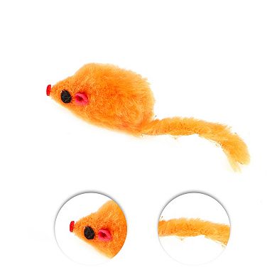 1 Pc Portable Lightweight Mouse Shape Cat Teaser Toys for Outdoor