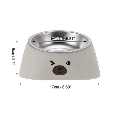 1 Pc Durable Dog Bowl for Indoor and Outdoor Camping