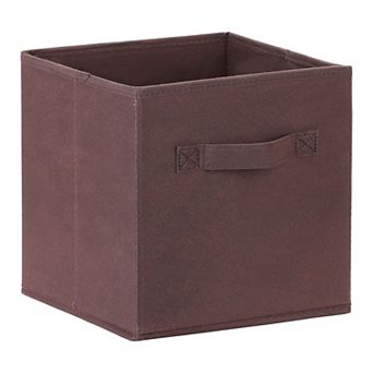 Fabric Storage Cube with Handle, Storage Bin for Shelves Closet, Collapsible Storage Basket