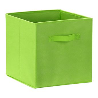 Fabric Storage Cube with Handle, Storage Bin for Shelves Closet, Collapsible Storage Basket