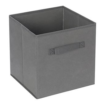 Fabric Storage Cube with Handle, Storage Bin for Shelves Closet, Collapsible Storage Basket