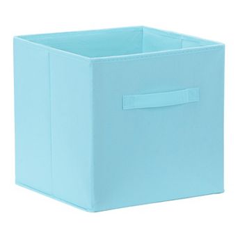 Fabric Storage Cube with Handle, Storage Bin for Shelves Closet, Collapsible Storage Basket
