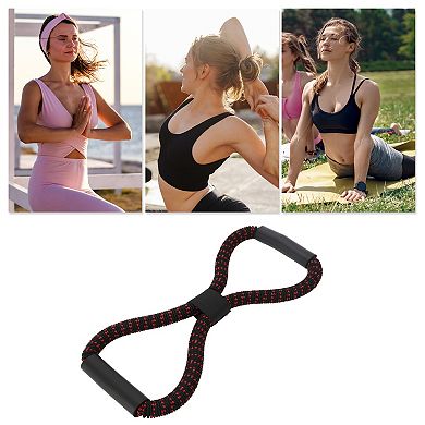 Durable 8-Shaped Yoga Stretch Band for Stretching 13.78"x5.51" 1 Pc