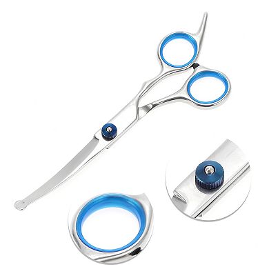 1 Pc Round Head Pet Scissors for Pets Shop 6.69"x2.2"(L*W)