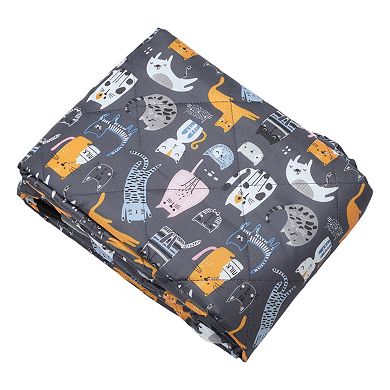 Durable Car Seat Cover for Pet Small Animals Blue 1 Pc