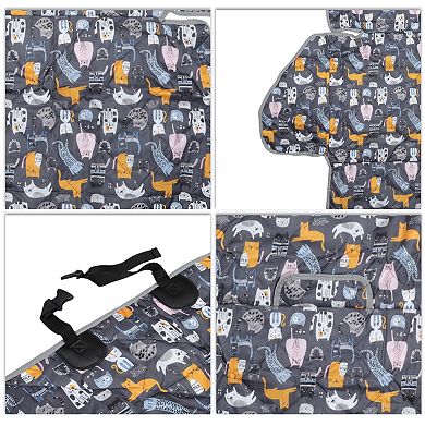 Durable Car Seat Cover for Pet Small Animals Blue 1 Pc
